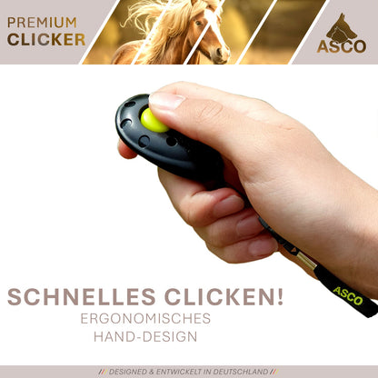 ASCO Finger Clicker – für Hunde, Katzen, Pferde