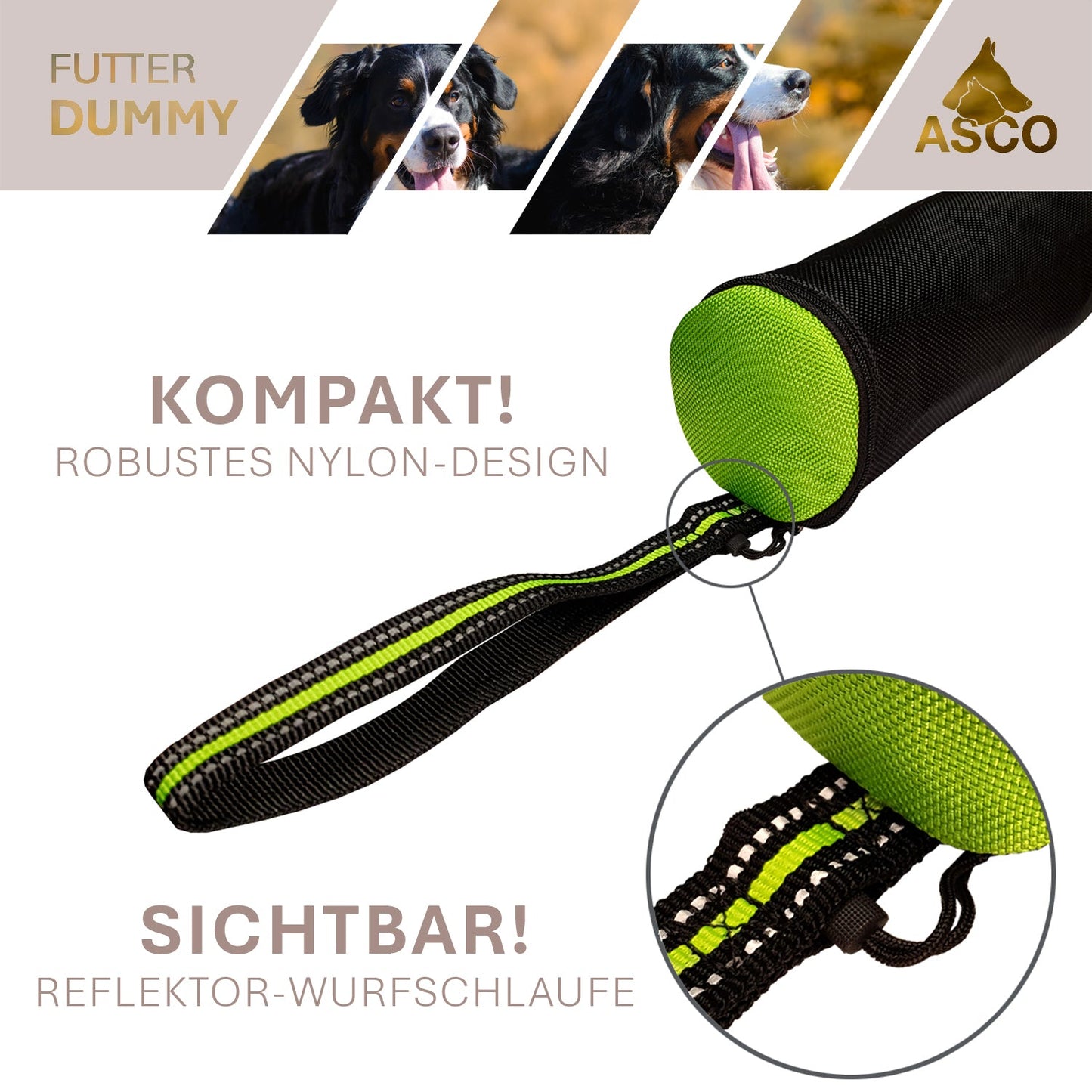 Apportier- und Snack-Dummy (21x7 cm)